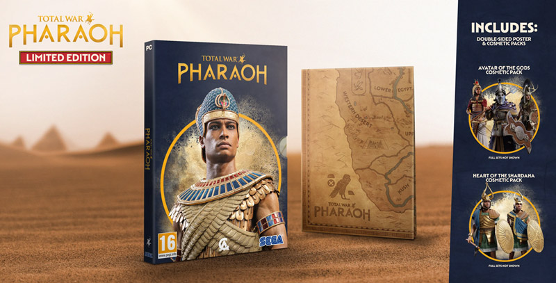 Voita Total War: Pharaoh Limited Edition -peli | Arvontamaailma