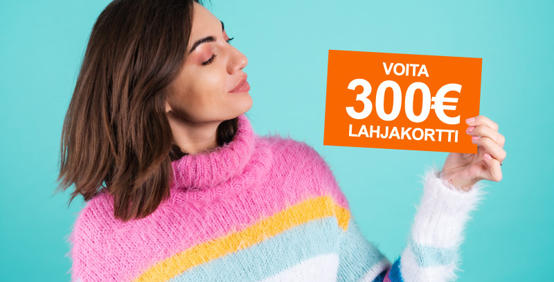 Voita 300 euron K-lahjakortti | Arvontamaailma