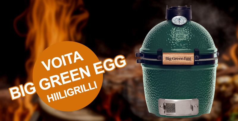 Voita Big Green Egg -hiiligrilli | Arvontamaailma