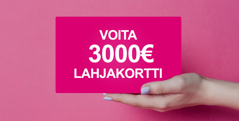 Voita 3000 euron arvoinen DNA-lahjakortti | Arvontamaailma