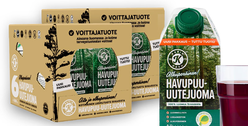 Voita Karin Havupuu-uutejuomat vuodeksi | Arvontamaailma