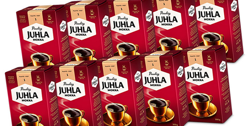 Voita 10 pakettia Juhla Mokka -kahvia | Arvontamaailma