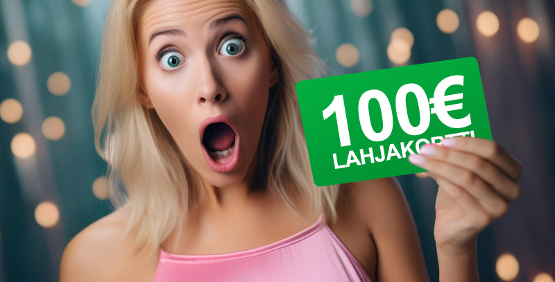 Voita 100€ ravintolalahjakortti | Arvontamaailma