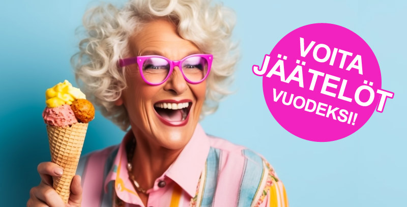 Voita vuoden jäätelöt Jätskiautolta | Arvontamaailma