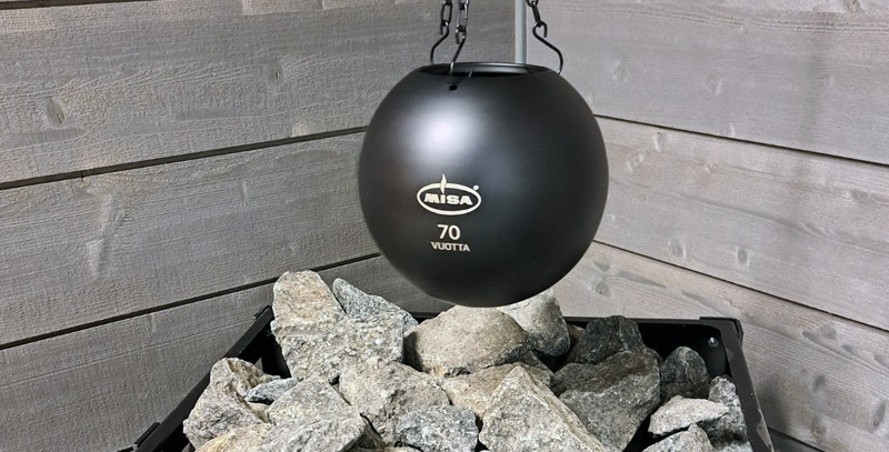 Voita Misa Saunapallo – pehmeät ja kosteat löylyt saunaasi! | Arvontamaailma