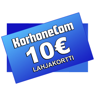 Voita 10€ KorhoneCom -lahjakortti | Arvontamaailma.com